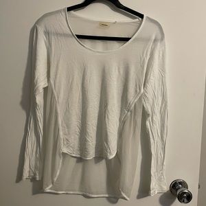 Mesh back athletic top